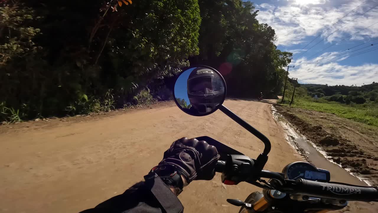 Subida do morro azul no municio de Taio em Santa Catarina