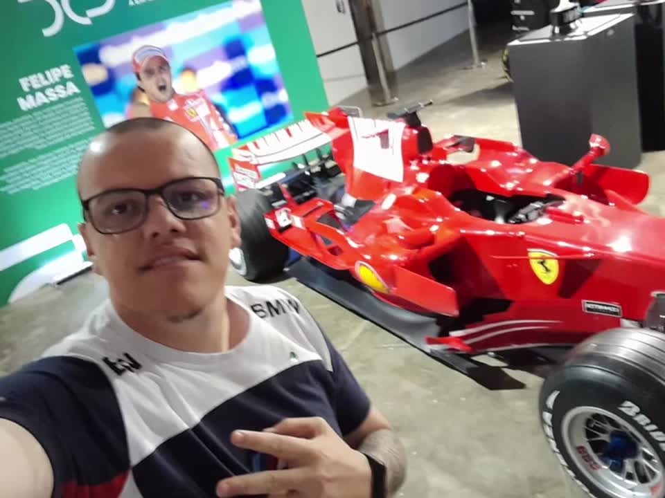 GP 50 anos F1 Brasil  com (Felipe massa)